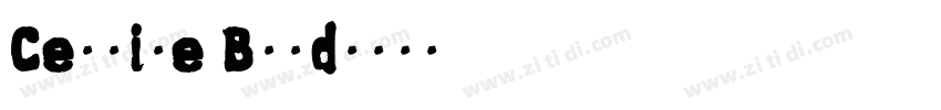 Centime Bold字体转换